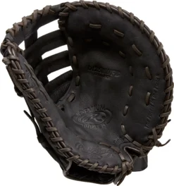 Rawlings 12.5'' Premium Series First Base Mitt -DUCK Sporting Goods DICD125BWFBRZ DICD125BWFB30 Black PALM
