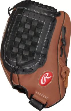 Rawlings 14'' Premium Series Slowpitch Glove 11 Rawlings 14'' Premium Series Slowpitch Glove -DUCK Sporting Goods DICD140BDBRZ DICD140BDB30 Brown SDER