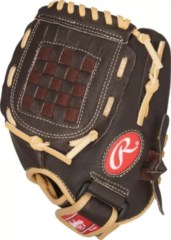 Rawlings 10'' Tee Ball Highlight Series Glove -DUCK Sporting Goods DICH100BRCRZ DICH100BRC60 Brown SDER
