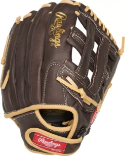 Rawlings 11.5'' Youth Highlight Series Glove -DUCK Sporting Goods DICH115HBRLH DICH115HBR03 Brown BCK