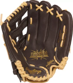 Rawlings 11.5'' Youth Highlight Series Glove -DUCK Sporting Goods DICH115HBRLH DICH115HBR03 Brown PALM