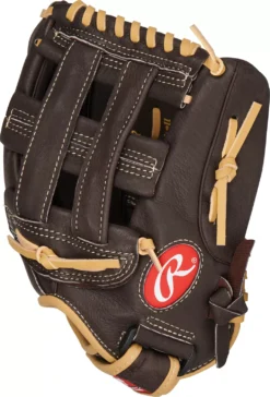 Rawlings 11.5'' Youth Highlight Series Glove -DUCK Sporting Goods DICH115HBRLH DICH115HBR03 Brown SDER