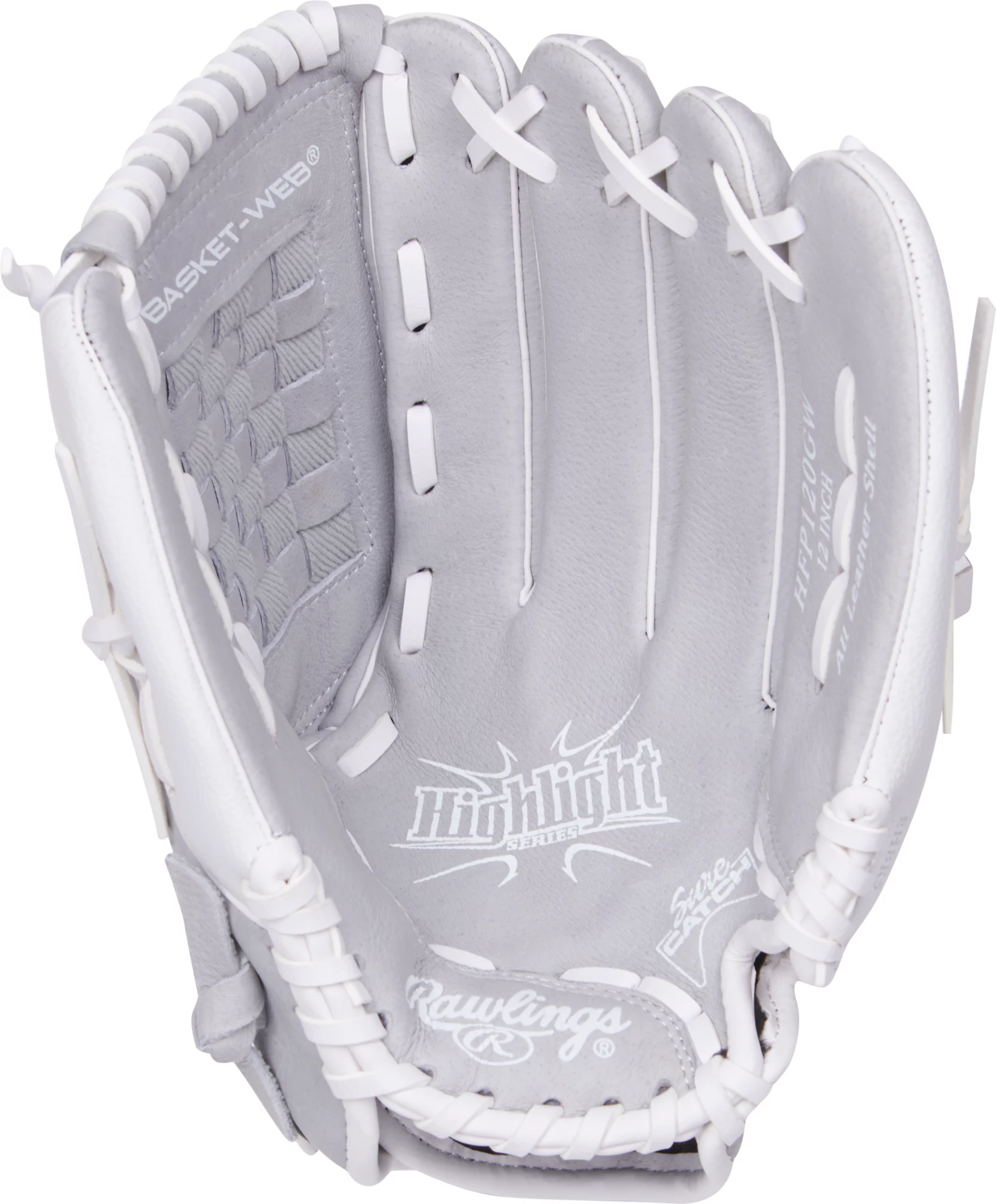 Rawlings 12'' Girls' Highlight Series Softball Glove 5 Rawlings 12'' Girls' Highlight Series Softball Glove - Image 3