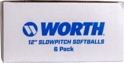 Worth 12" USA Hot Dot Slowpitch Softballs - 6 Pack 11 Worth 12" USA Hot Dot Slowpitch Softballs - 6 Pack -DUCK Sporting Goods DICWAHD12SY 6P NOCOLOR BTM
