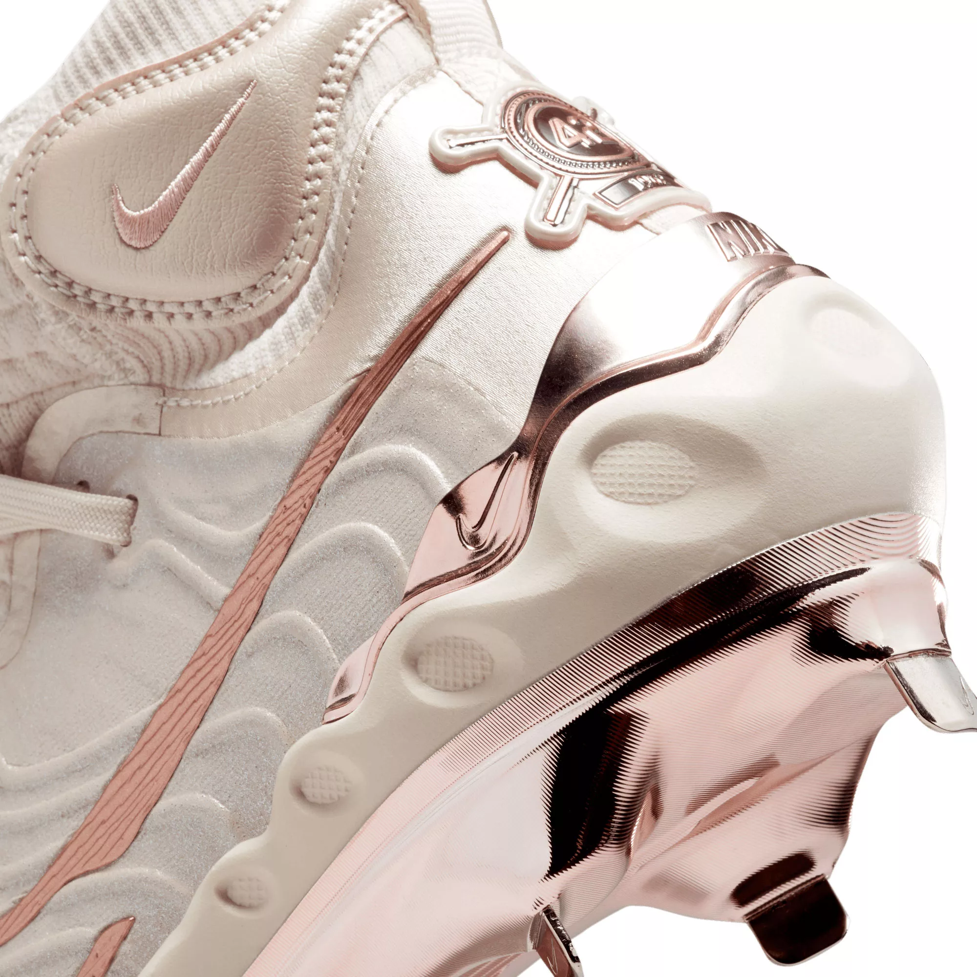 Nike Men's Alpha Huarache NXT Jackie Robinson Day Metal Baseball Cleats 9 Nike Men's Alpha Huarache NXT Jackie Robinson Day Metal Baseball Cleats - Image 7