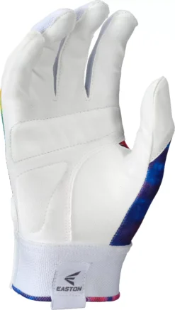 Easton Girls' Game Ready Elite Softball Batting Gloves 8 Easton Girls' Game Ready Elite Softball Batting Gloves -DUCK Sporting Goods E00686 Y TD E00686728 TieDye PALM