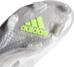 Adidas Women's PureHustle TPU Softball Cleats -DUCK Sporting Goods FW3080 WhiteSilver DET alt1