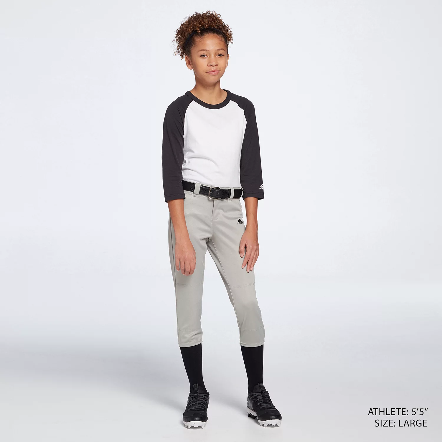 Adidas Girls' Destiny Softball Pants 5 Adidas Girls' Destiny Softball Pants - Image 3