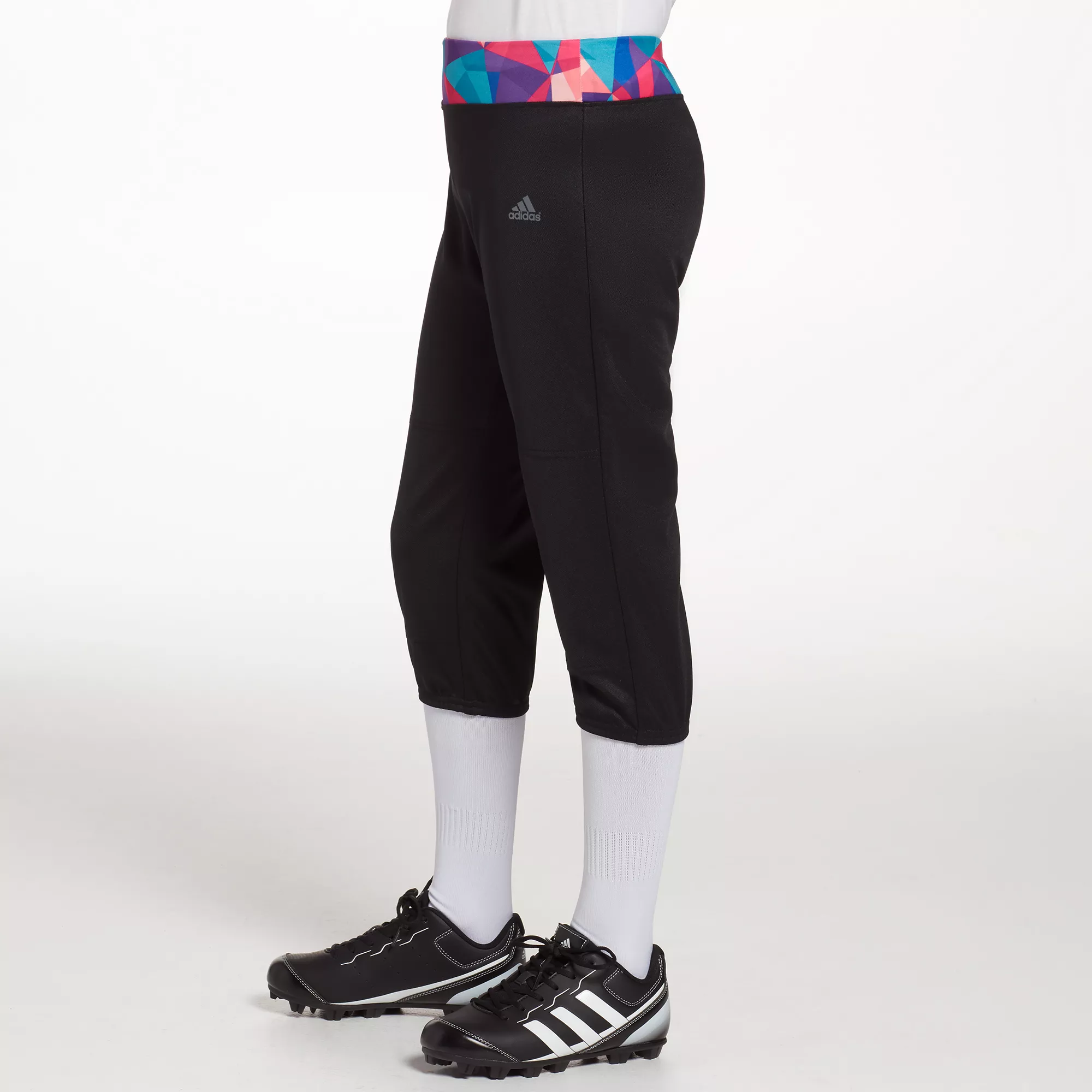 Adidas Girls' Destiny Printed Softball Pants 4 Adidas Girls' Destiny Printed Softball Pants - Image 2
