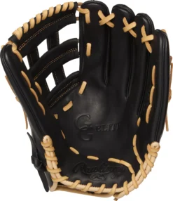 Rawlings 12.75'' GG Elite Series Glove -DUCK Sporting Goods GGE1275HBCCLZ DICGGE1275HBCC Black PALM
