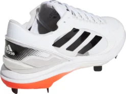 Adidas Women's Purehustle 2 Elite Metal Fastpitch Softball Cleats -DUCK Sporting Goods GX2805 WhiteBlack BCK