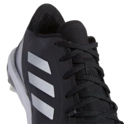 Adidas Women's Purehustle 2 Metal Fastpitch Softball Cleats -DUCK Sporting Goods H00984 BlackSilver DET