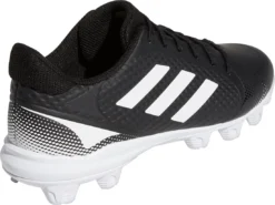 Adidas Women's Purehustle 2 MD Softball Cleats -DUCK Sporting Goods H02350 BlackWhite BCK