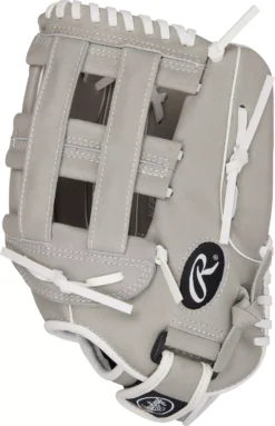 Rawlings 12.5'' Girls' Highlight Series Softball Glove 9 Rawlings 12.5'' Girls' Highlight Series Softball Glove -DUCK Sporting Goods HFP125HGW NOCOLOR SDER