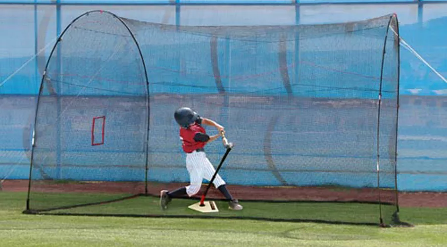 Heater HomeRun Mini & Lite-Ball Home Batting Cage 4 Heater HomeRun Mini & Lite-Ball Home Batting Cage - Image 2