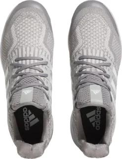 Adidas Men's Ultra Boost DNA 5.0 Metal Baseball Cleats -DUCK Sporting Goods ID9602 GrayWhite TOP