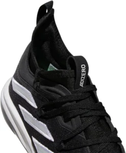 Adidas Kids' Adizero Afterburner 9 NWV TPU Baseball Cleats -DUCK Sporting Goods IE1629 BlackWhite DET alt1