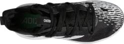 Adidas Kids' Adizero Afterburner 9 NWV TPU Baseball Cleats -DUCK Sporting Goods IE1629 BlackWhite TOP