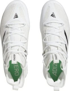 Adidas Men's Adizero Afterburner 9 NWV TPU Baseball Cleats -DUCK Sporting Goods IF2218 WhiteBlack TOP