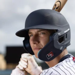 Rawlings Senior MACH Baseball Batting Helmet W/ Adjustable Face Guard -DUCK Sporting Goods IMG 9973