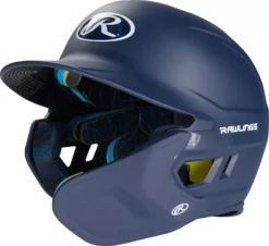 Rawlings Junior Mach Adjust Right-Handed Batting Helmet -DUCK Sporting Goods MACHADJRH JR DICMA07JMNADJ Navy AL