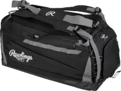 Rawlings Mach Baseball/Softball Duffle Bag 18 Rawlings Mach Baseball/Softball Duffle Bag -DUCK Sporting Goods MACHDB Black AL