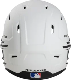 Rawlings Junior Mach Ice Softball Batting Helmet 9 Rawlings Junior Mach Ice Softball Batting Helmet -DUCK Sporting Goods MACHSFTBL JR WhiteBlack BCK