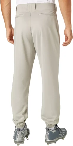 Adidas Men's Triple Stripe Traditional Baseball Pants -DUCK Sporting Goods MBA12022 GreyBaseball MODBCK