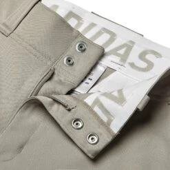 Adidas Men's Triple Stripe Open Bottom Baseball Pants 23 Adidas Men's Triple Stripe Open Bottom Baseball Pants -DUCK Sporting Goods MBA12023 GreyBaseball DET alt1