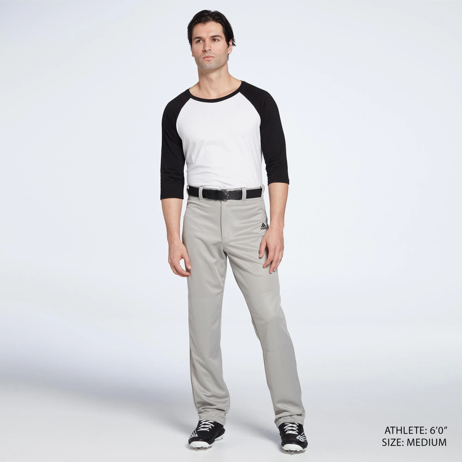 Adidas Men's Triple Stripe Open Bottom Baseball Pants 4 Adidas Men's Triple Stripe Open Bottom Baseball Pants - Image 2