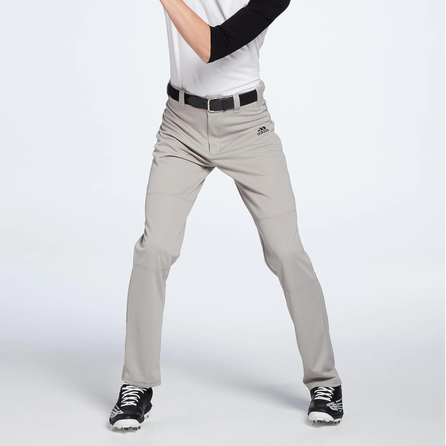 Adidas Men's Triple Stripe Open Bottom Baseball Pants 11 Adidas Men's Triple Stripe Open Bottom Baseball Pants - Image 9