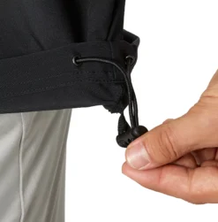 Adidas Men's Triple Stripe Long Sleeve Baseball Jacket -DUCK Sporting Goods MBA13006Z Black DET alt2