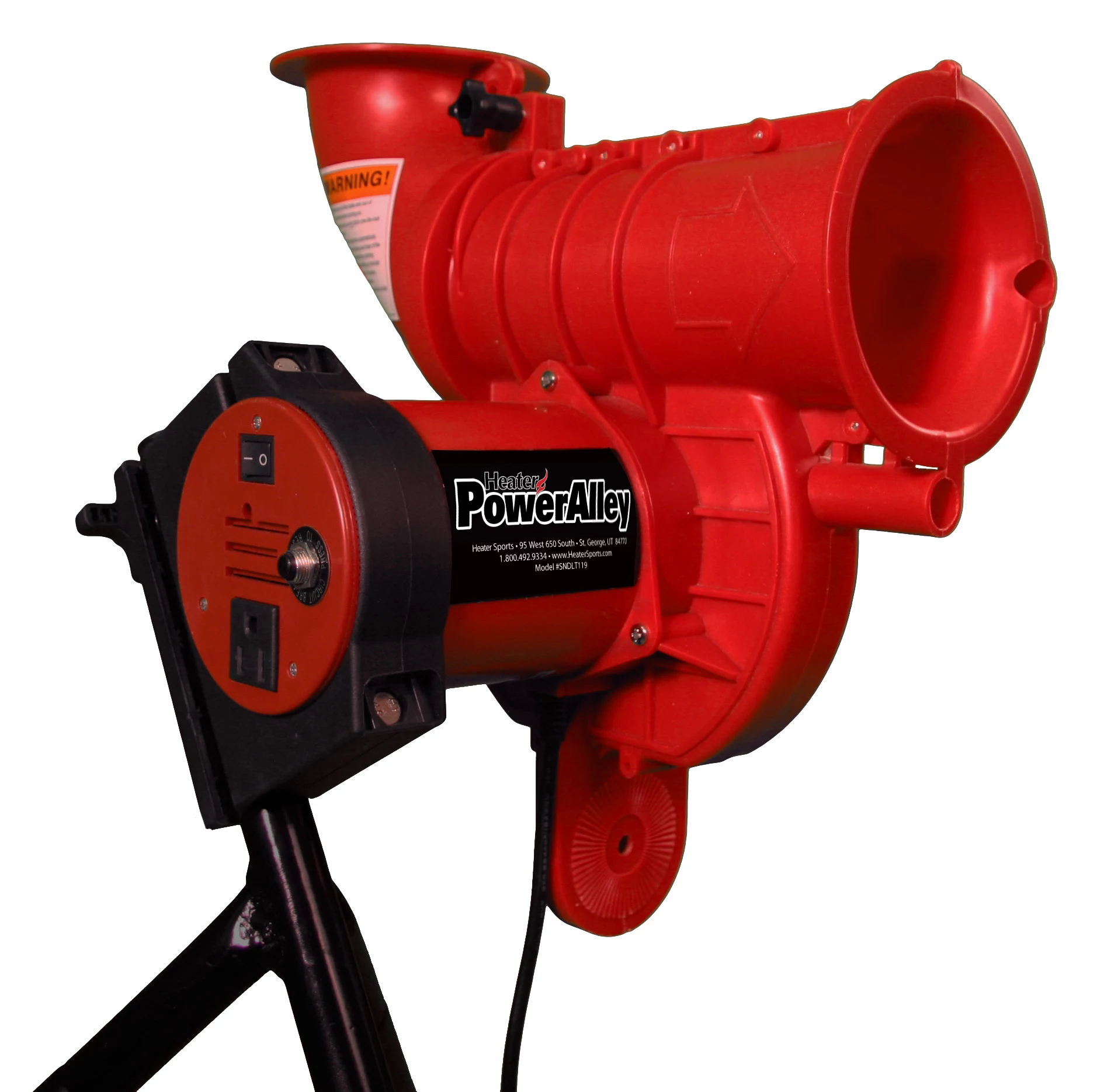 Heater PowerAlley Lite Baseball Pitching Machine 5 Heater PowerAlley Lite Baseball Pitching Machine - Image 3