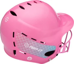 RIP-IT Girls' Emma Collection 'Play Ball' Softball Batting Helmet -DUCK Sporting Goods PBHMT PBHOMDGBPK Gumball BCKR