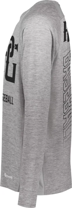 Perfect Game Men's Endurance Coolcore Long-Sleeve T-Shirt -DUCK Sporting Goods PG2570 55M2214 AthleticGreyHeather SDEL