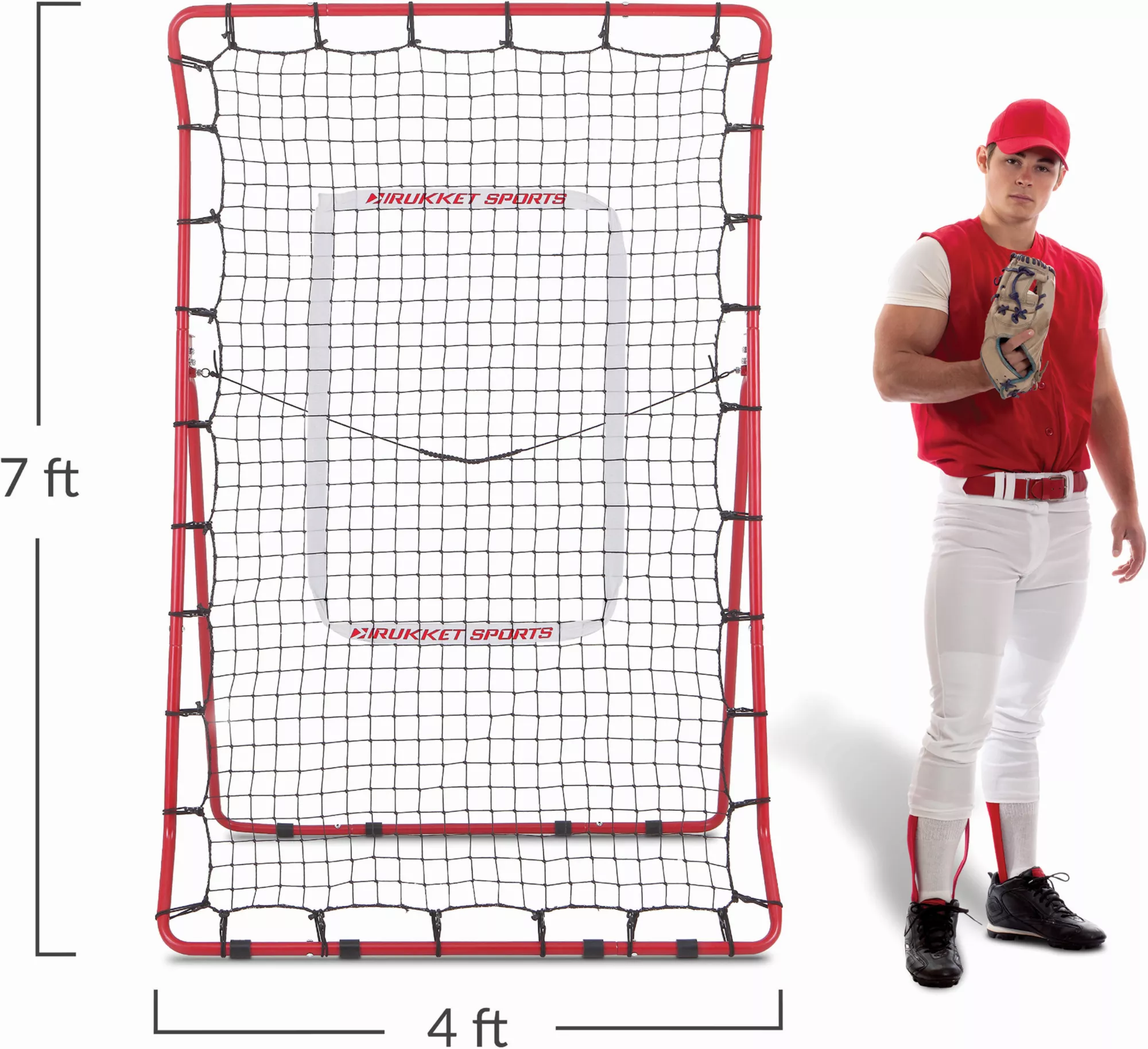 Rukket Sports Pitch Back Rebounder Pro 4 Rukket Sports Pitch Back Rebounder Pro - Image 2