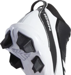 Adidas Men's Icon 7 Mid MD Baseball Cleats -DUCK Sporting Goods S23922 BlackWhite DET alt1