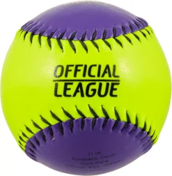 DICK'S Sporting Goods 11" Game Stopper Fastpitch Softball – Assorted Colors -DUCK Sporting Goods SBL00108 NOCOLOR FRT alt1