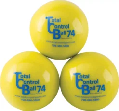 Total Control Sports TCB 74 Balls - 3 Pack -DUCK Sporting Goods TCB 03L 74 NC BALL
