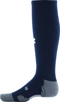 Under Armour Team Over-The-Calf Baseball/Softball Socks 7 Under Armour Team Over-The-Calf Baseball/Softball Socks -DUCK Sporting Goods U771Z MidnightNavyGraphWht SDE