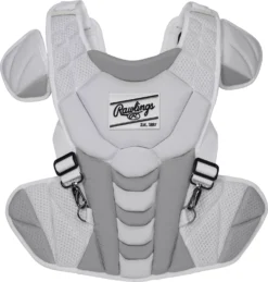 Rawlings Adult Velo Fastpitch Softball Catcher's Set -DUCK Sporting Goods VELOSBKIT LG WhiteSilver FRT