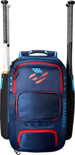 DeMarini Spectre Bat Pack 13 DeMarini Spectre Bat Pack -DUCK Sporting Goods WB5717601 WB5717603 NavyScarletColumbia FRT alt1