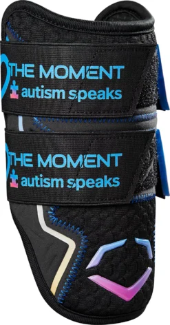 EvoShield 'Love The Moment' Pro-SRZ 2.0 Double Strap Batter's Elbow Guard -DUCK Sporting Goods WB5726507L Black AR