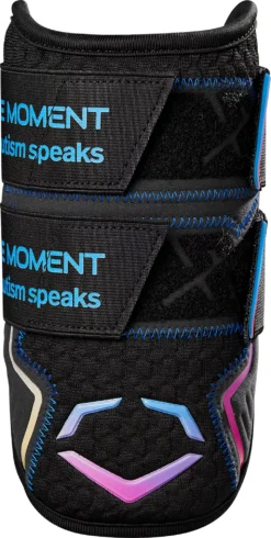 EvoShield 'Love The Moment' Pro-SRZ 2.0 Double Strap Batter's Elbow Guard -DUCK Sporting Goods WB5726507L Black FRT