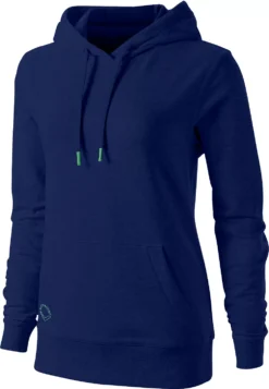 EvoShield Women's Pop Collar Terry Hoodie -DUCK Sporting Goods WB60074 03L Navy AL alt1