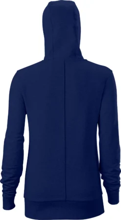 EvoShield Women's Pop Collar Terry Hoodie -DUCK Sporting Goods WB60074 03L Navy BCK