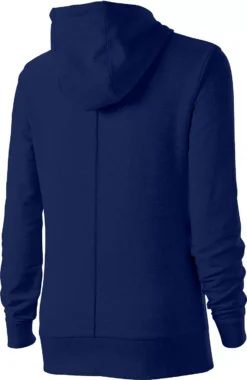 EvoShield Women's Pop Collar Terry Hoodie -DUCK Sporting Goods WB60074 03L Navy BCKR