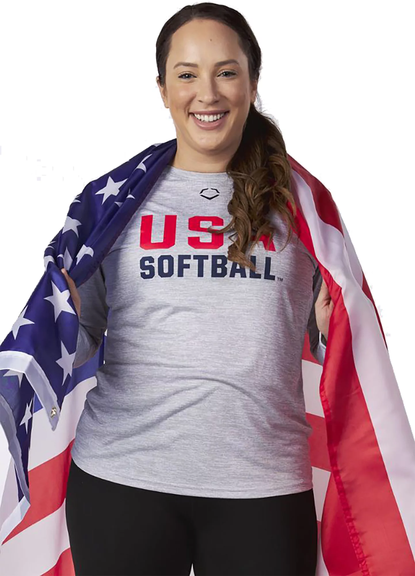 EvoShield Women's USA Softball Long Sleeve Shirt 6 EvoShield Women's USA Softball Long Sleeve Shirt - Image 4