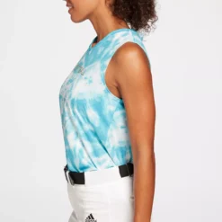 Adidas Women's Softball Graphic Tank Top 8 Adidas Women's Softball Graphic Tank Top -DUCK Sporting Goods WBA11013PRT SeaBreeze MODSDE 0259