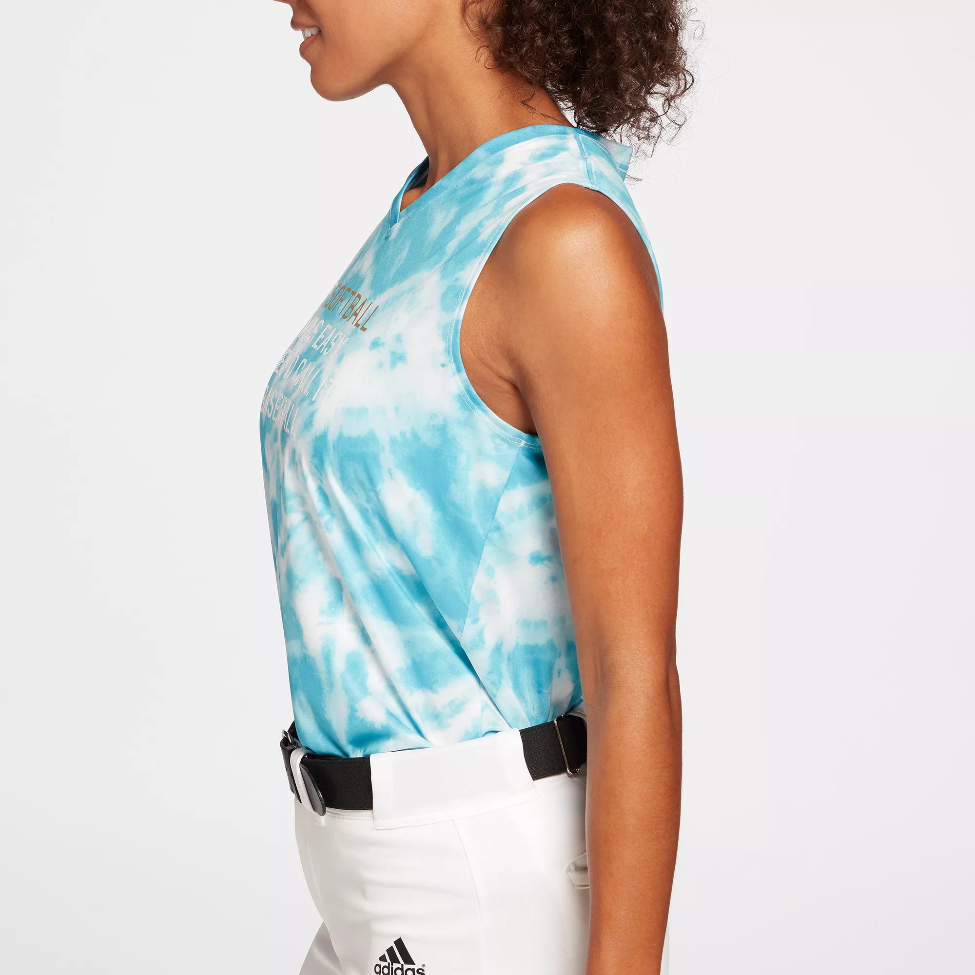 Adidas Women's Softball Graphic Tank Top 5 Adidas Women's Softball Graphic Tank Top - Image 3